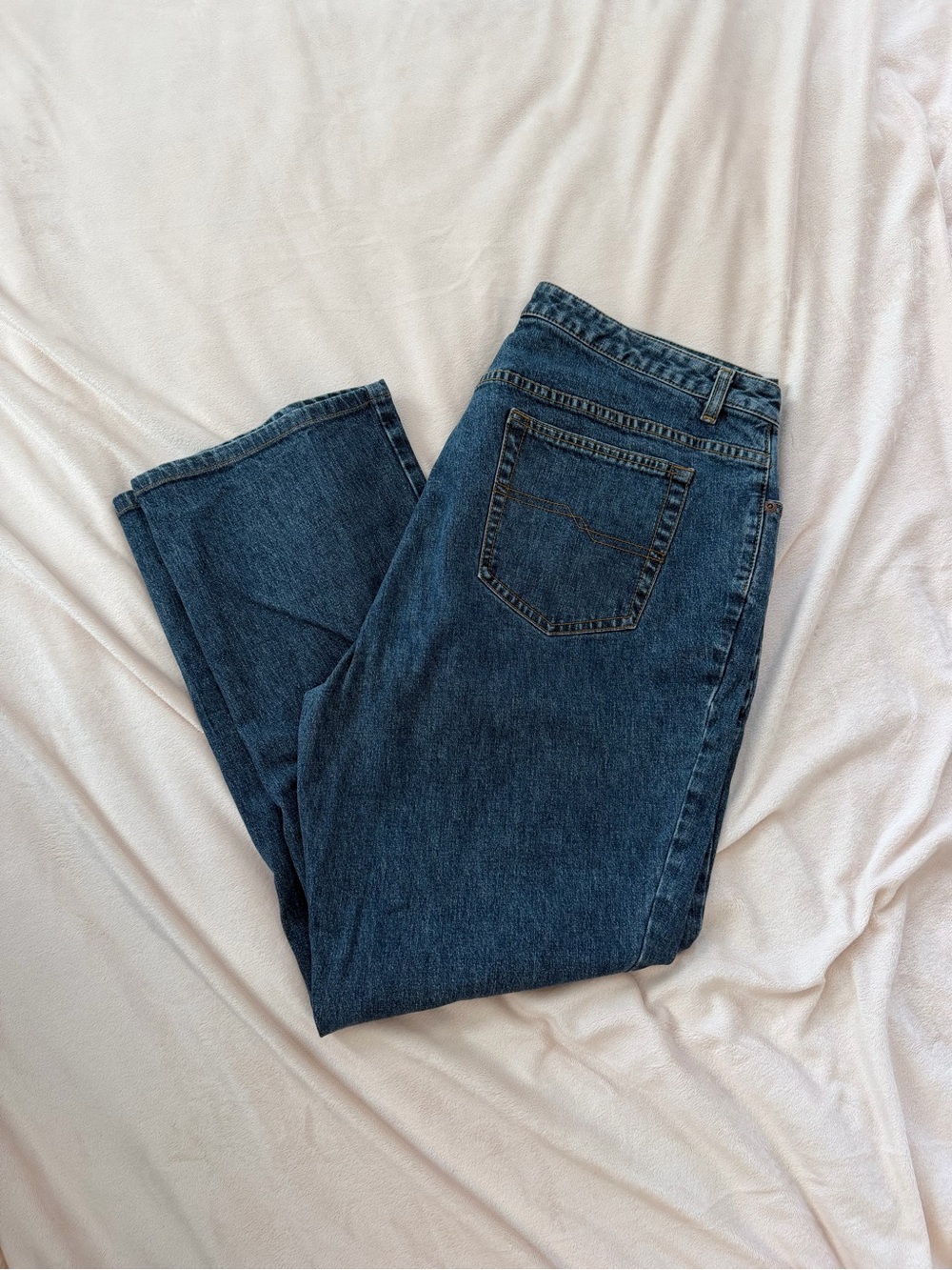 Caslon Straight-Leg Women's Jeans in Dark Indigo